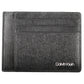 Black Polyester Men Wallet