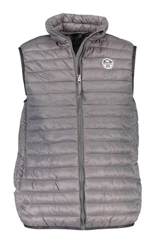 Gray Polyamide Men's Jacket