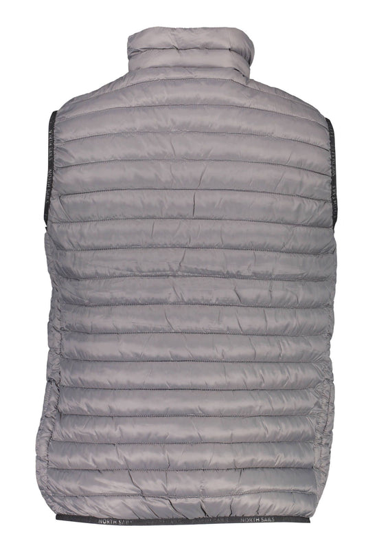 Gray Polyamide Men's Jacket