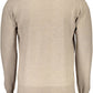 Beige Wool Mens Sweater