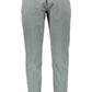 Gray Cotton Men Pant