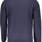 Blue Wool Men Sweater