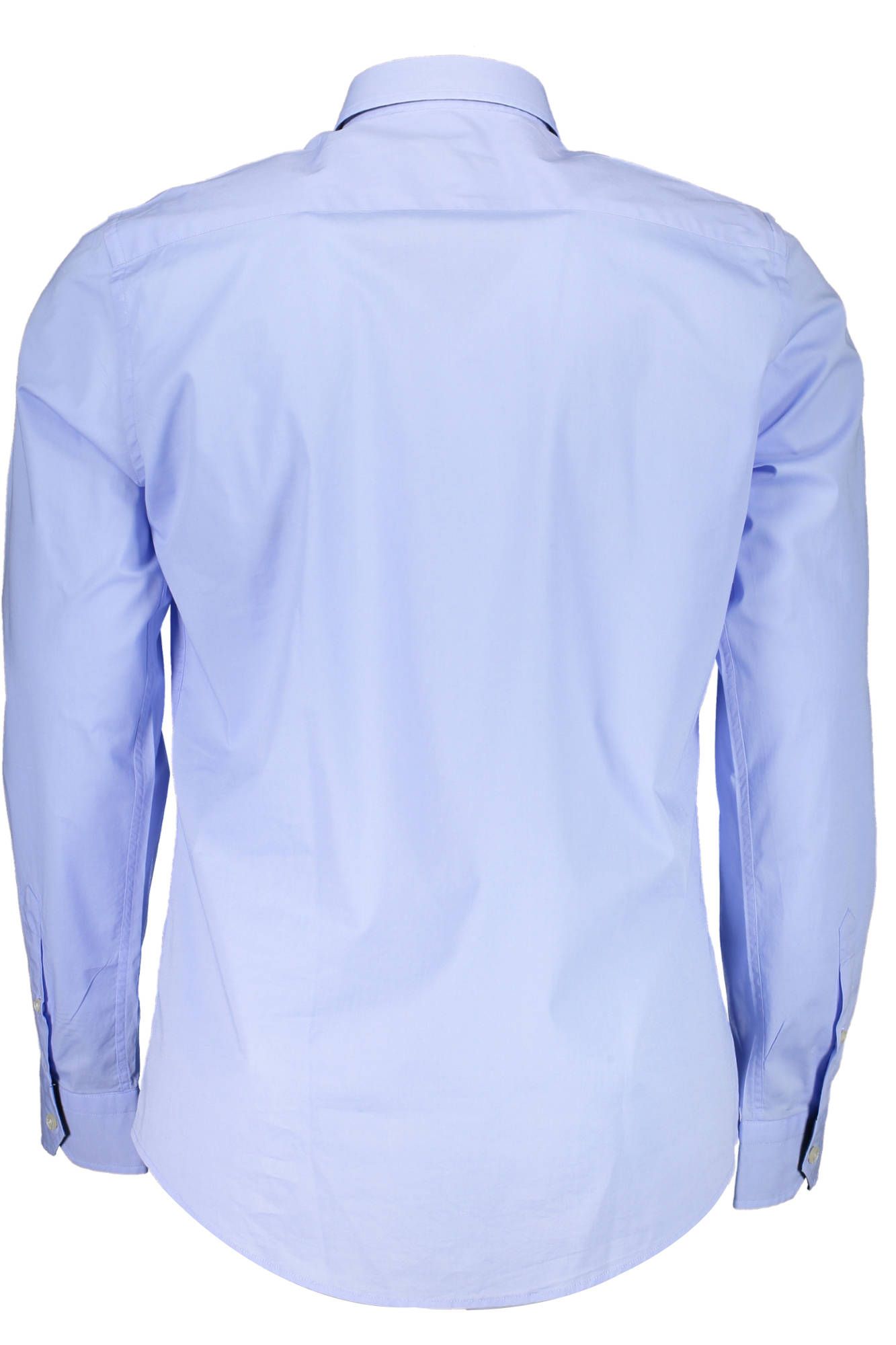Light Blue Cotton Men Shirt
