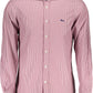 Purple Cotton Men Shirt