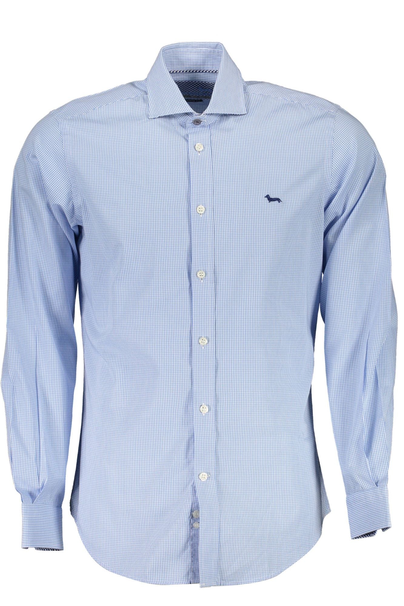 Light Blue Cotton Men Shirt