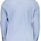 Light Blue Cotton Men Shirt