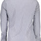 Blue Cotton Men Shirt