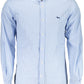 Light Blue Cotton Men Shirt