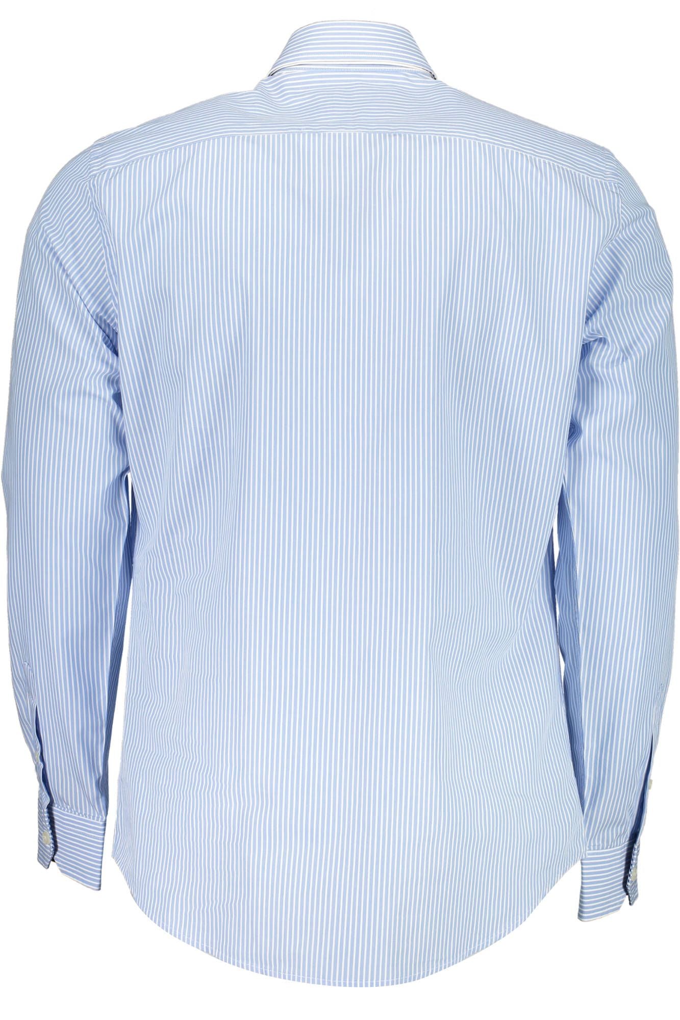 Light Blue Cotton Men Shirt