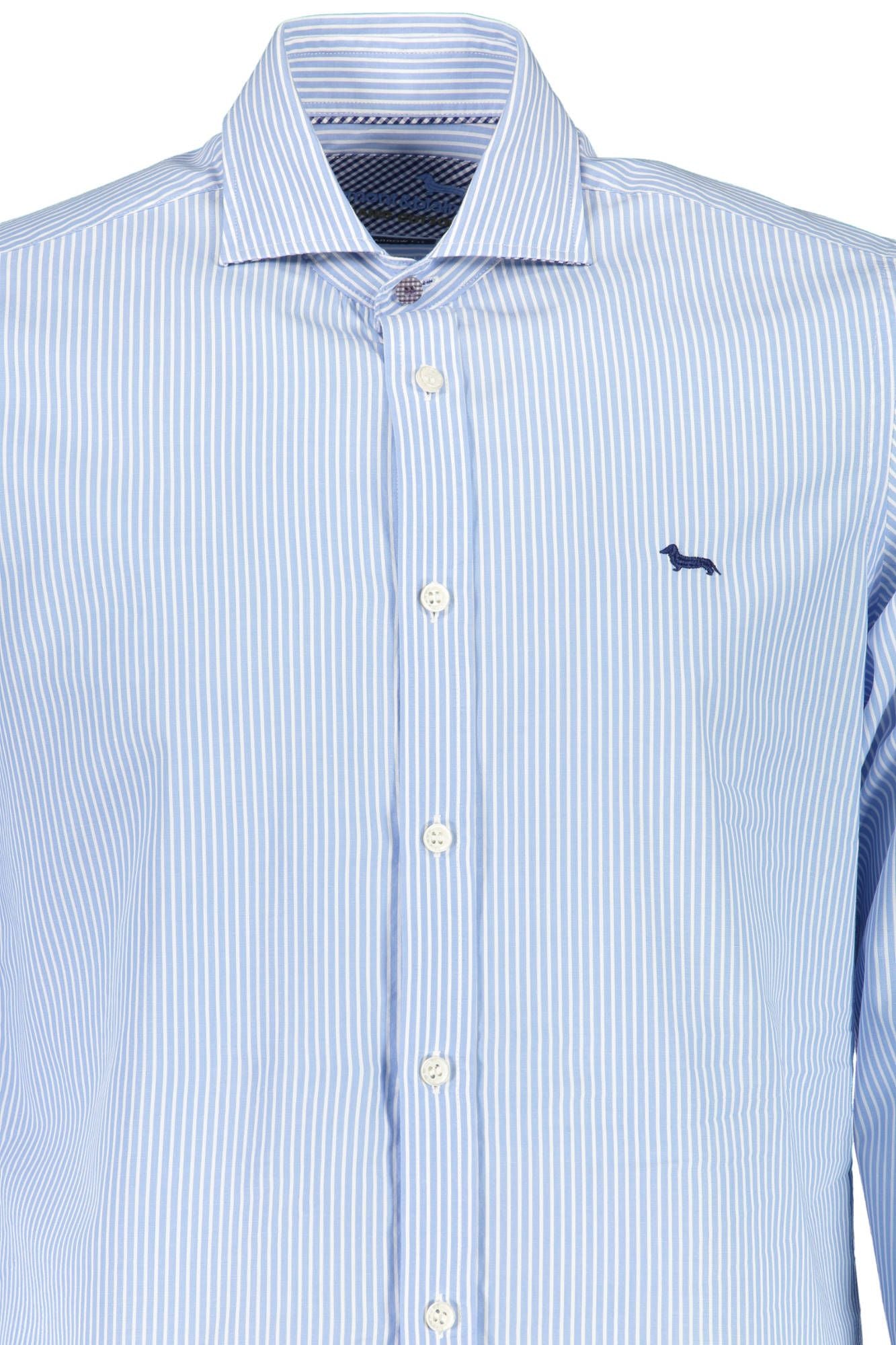 Light Blue Cotton Men Shirt