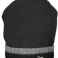 Black Wool Men Cap