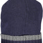 Blue Wool Men Cap