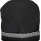 Black Wool Men Cap