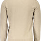 Beige Wool Men Sweater