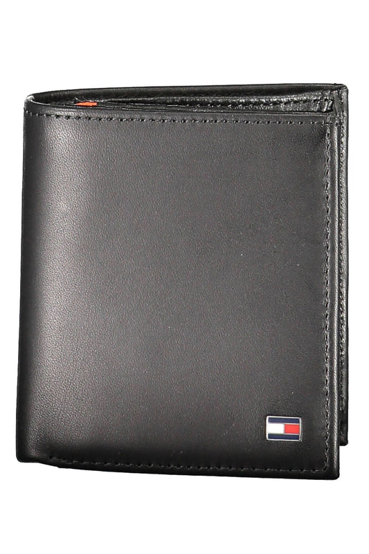 Black Leather Men Wallet