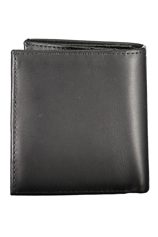 Black Leather Men Wallet