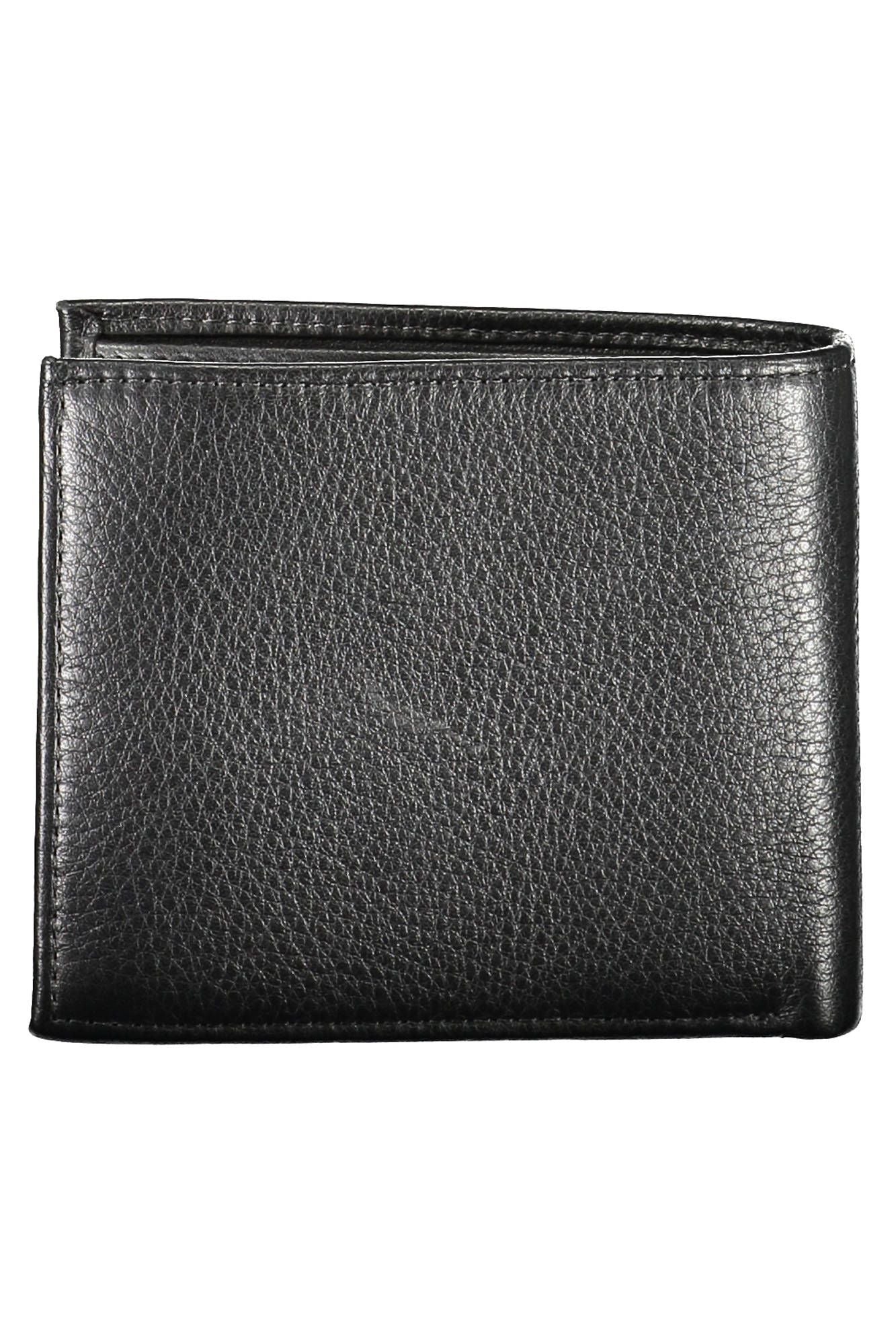 Black Leather Men Wallet