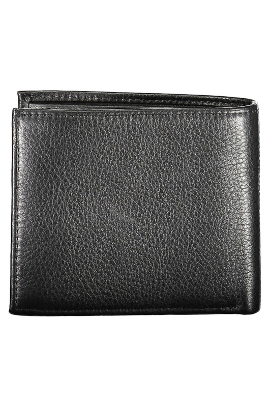 Black Leather Men Wallet