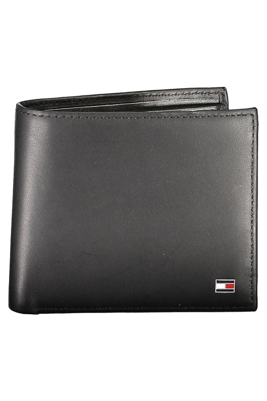 Black Leather Men Wallet