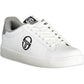 White Polyester Men Sneaker