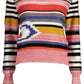 Red Viscose Women Sweater