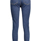 Blue Cotton Women Jeans