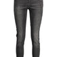 Black Cotton Women Jean