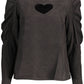 Black Lyocell Women Shirt
