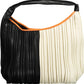 Black Polyethylene Women Handbag