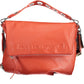 Red Polyurethane Women Handbag