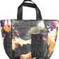 Black Polyurethane Women Handbag