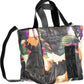 Black Polyurethane Women Handbag