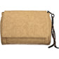 Beige Polyurethane Women Handbag