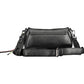 Black Polyurethane Women Handbag