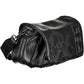 Black Polyurethane Women Handbag