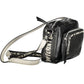 Black Polyurethane Women Handbag