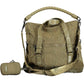 Green Polyester Women Handbag