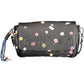 Black Polyurethane Women Handbag