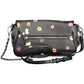 Black Polyurethane Women Handbag