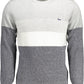 Gray Cotton Men Sweater