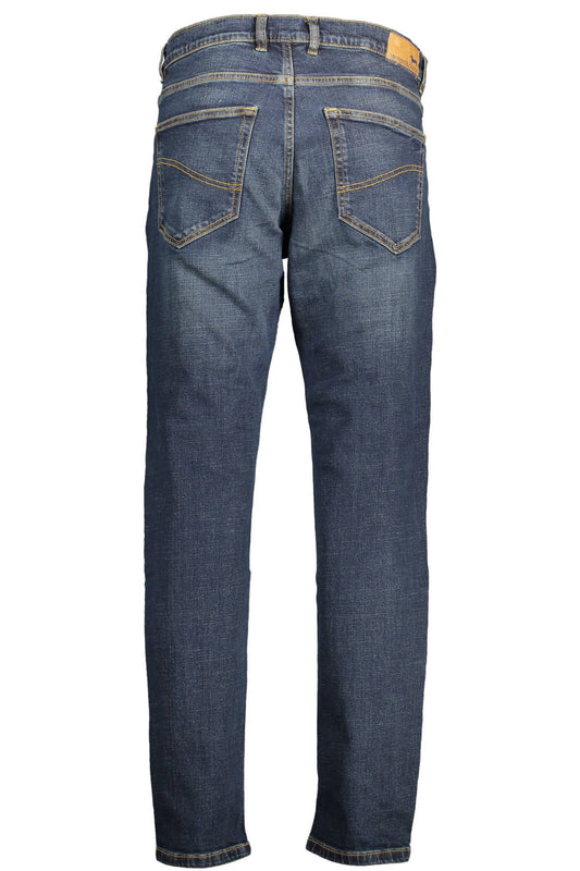 Blue Cotton Men Jeans