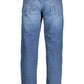 Blue Cotton Men Jeans
