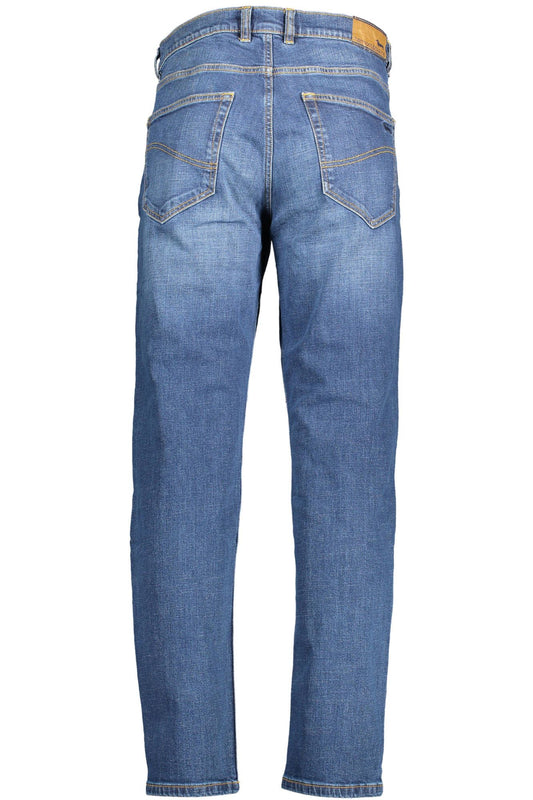Blue Cotton Men Jeans
