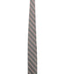 Gray Silk Men Tie