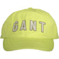 Yellow Cotton Men Hat
