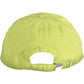 Yellow Cotton Men Hat