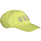 Yellow Cotton Men Hat