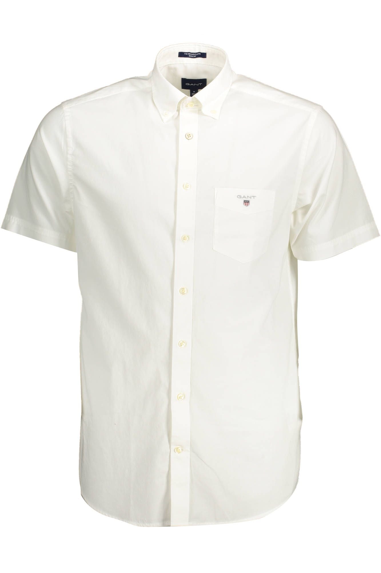 White Cotton Men Shirt