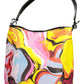 Yellow Polyurethane Women Handbag