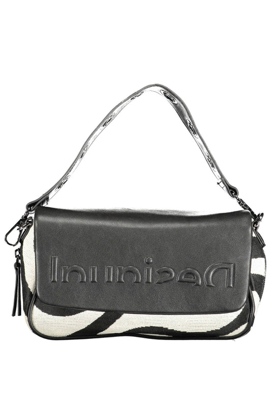 Black Cotton Women Handbag